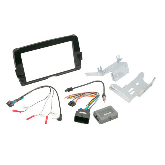 Scosche MZ2355DDB Compatible with 1998-05 Mercedes CL500 ISO Double DIN Dash Kit; Wood Look Scosche MZ2355DDB Compatible with 1998-05 Mercedes CL500 ISO Double DIN Dash Kit; Wood Look